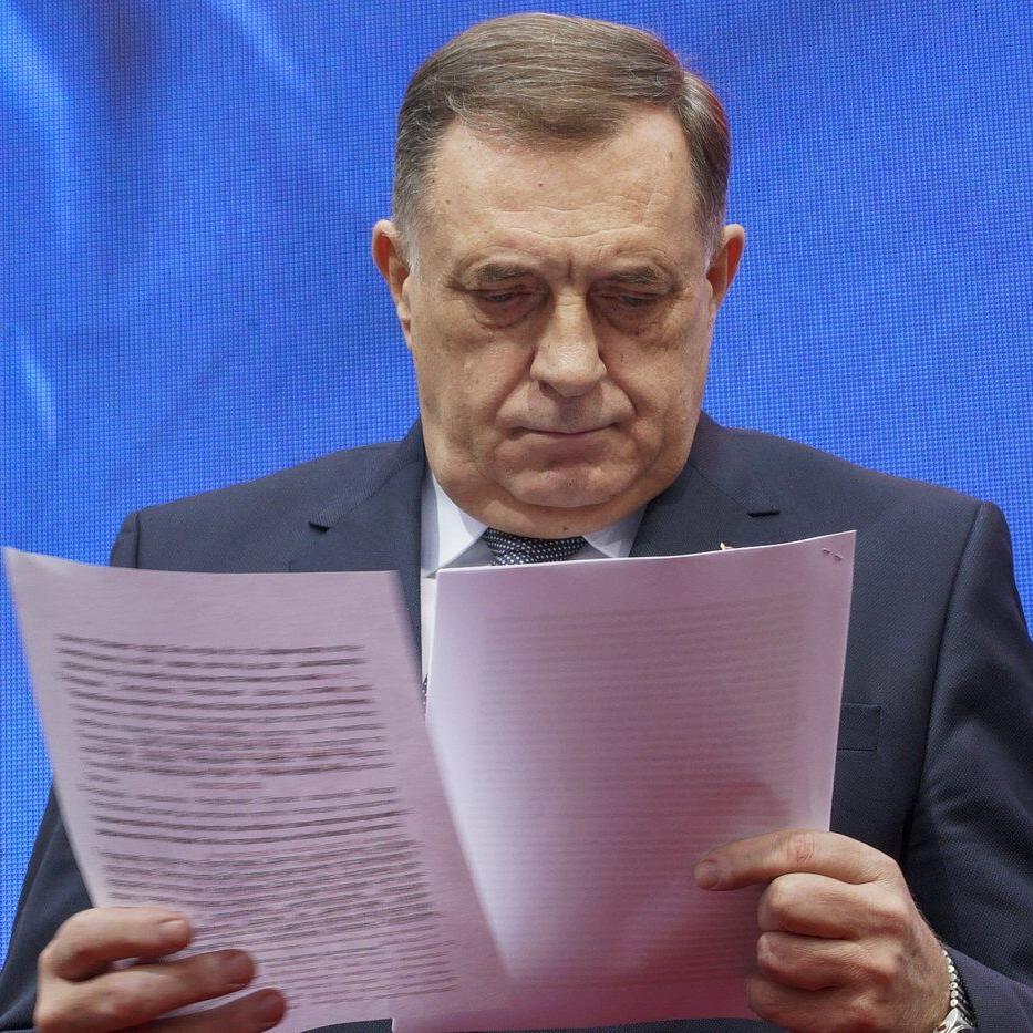 Bosnian Serb lawmakers bar joint institutions after a court convicted president and tensions soar